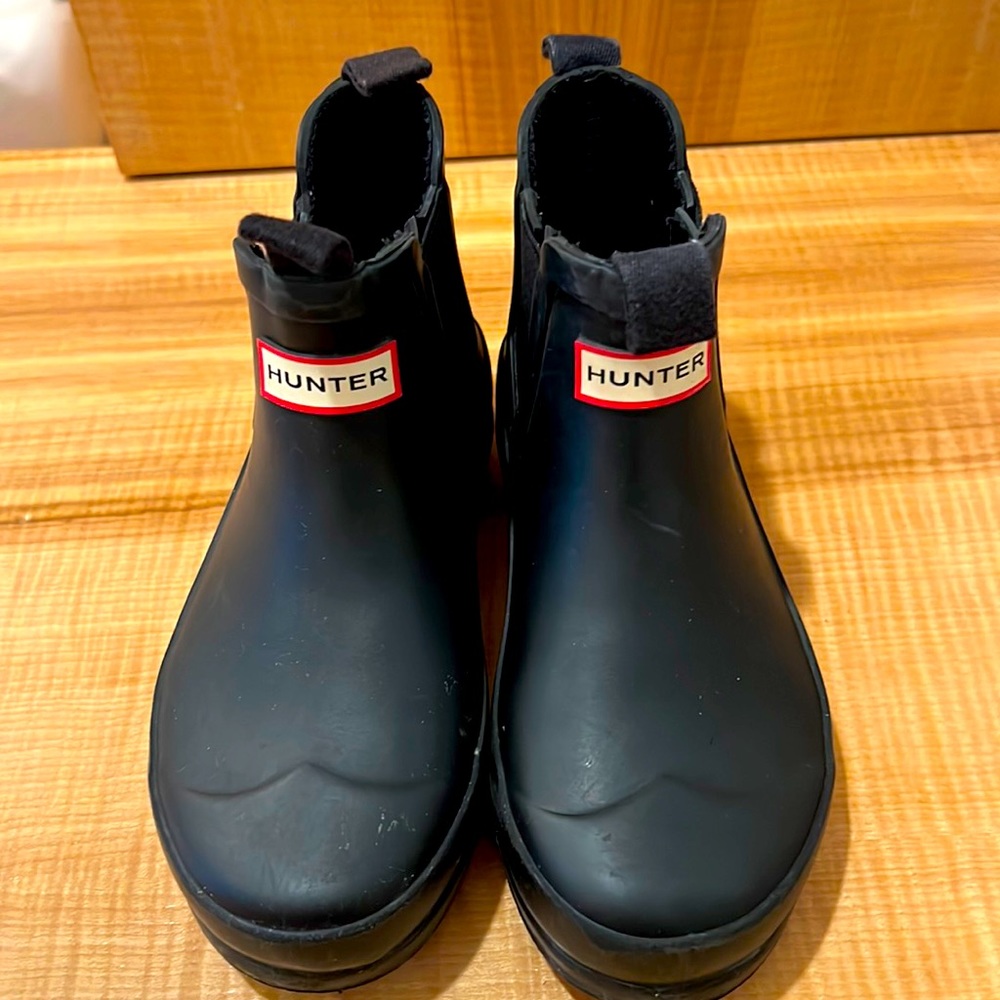 Hunter low boots girls size 12